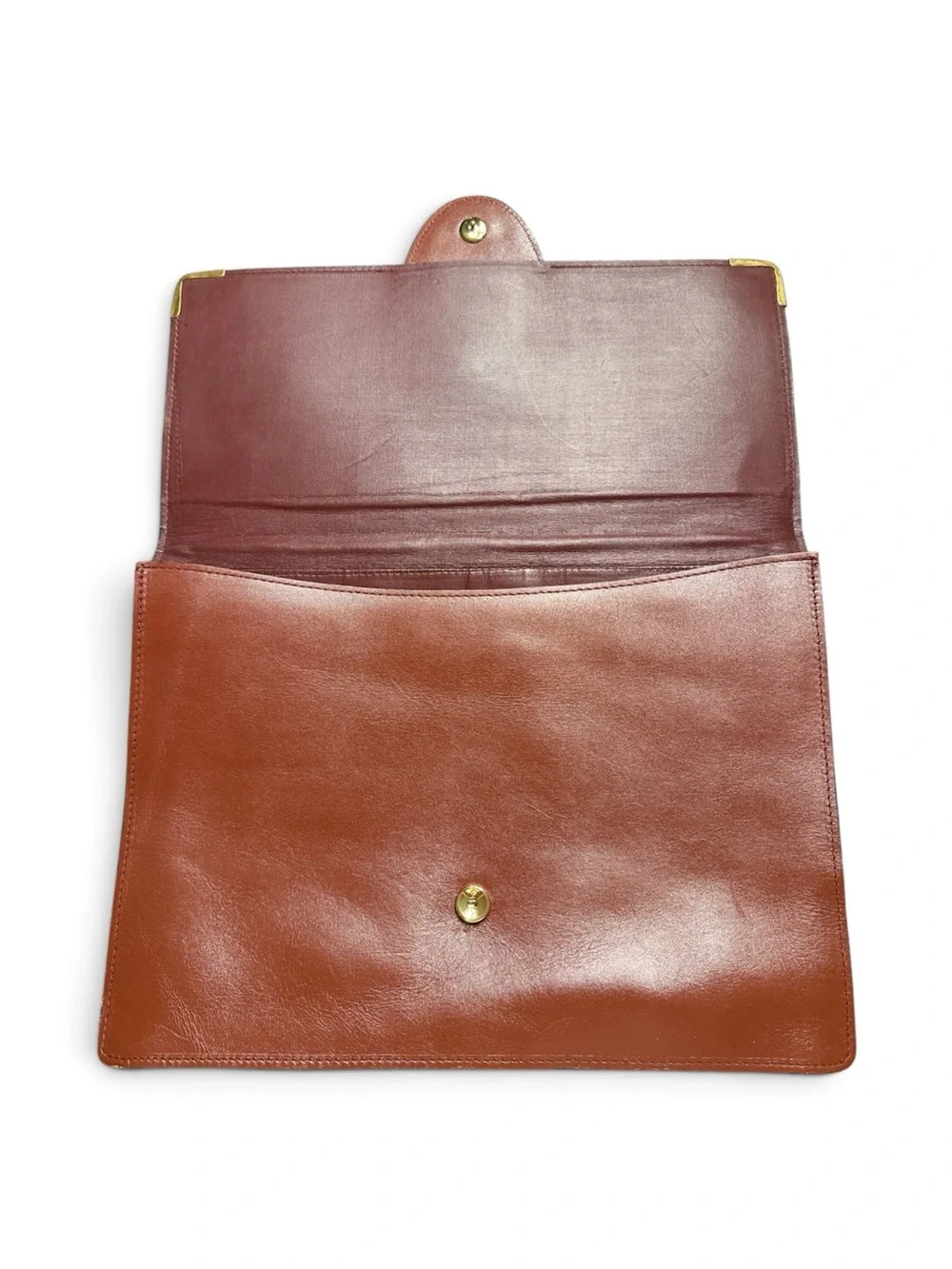 ✨$1610 Vintage Cartier Clutch Bag Portfolio Document Laptop iPad Case